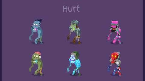 Unity Asset Store Pack - Zombie 2D Character (Download link below)