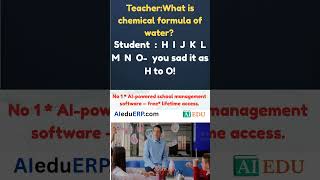 Teacher Student joke | Water Chemical formula | funny school videos for WhatsApp #SchoolLife #school screenshot 5
