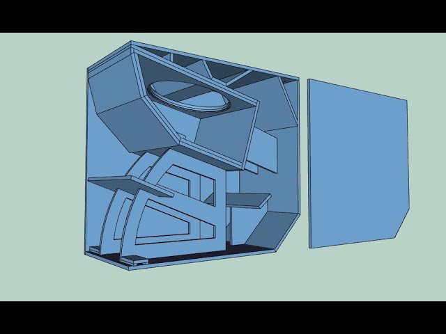 Cerwin TS42 2020 Mod?? / Folded Horn / Speaker Plan / Speaker Box PH. 21inches / 21" woofer - YouTube