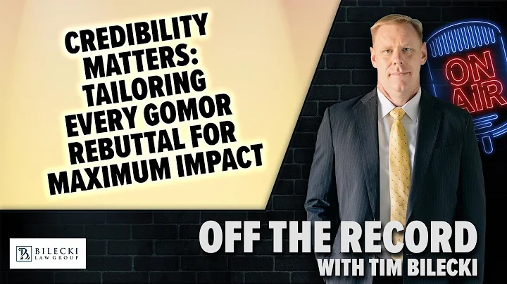 Credibility Matters: Tailoring Every GOMOR Rebuttal for Maximum Impact