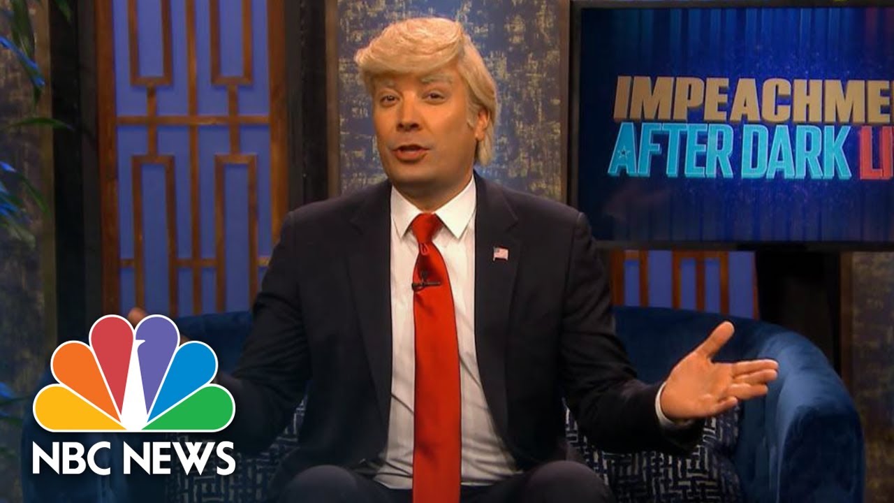 Watch Late Night Hosts Recap First Public Impeachment Hearings | NBC News