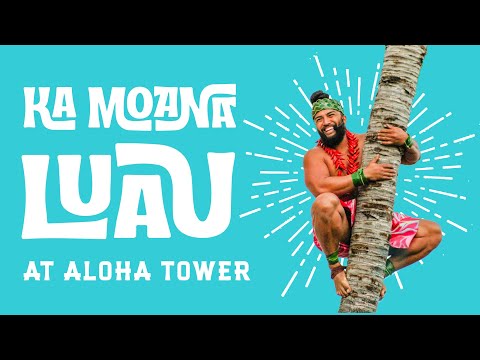 Ka Moana Luau Aloha Tower in Waikiki Hawaii