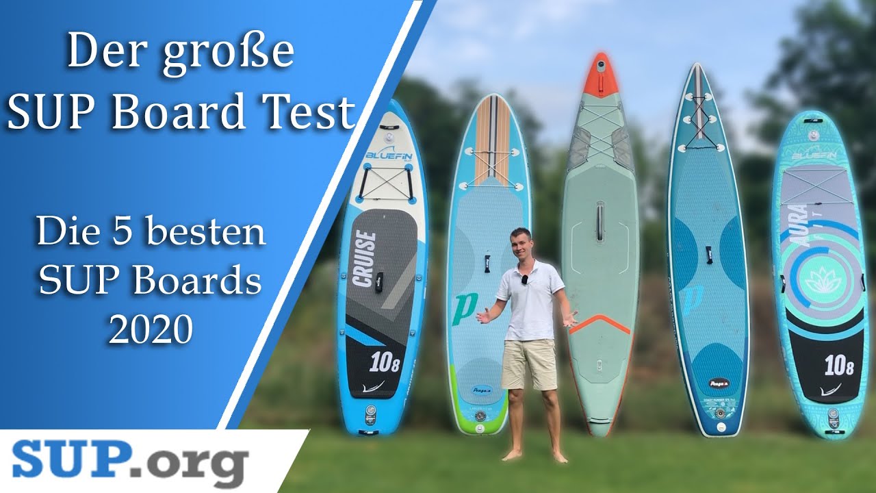 Stand-up-Paddle-Boards im Test: Das Boarding klappt