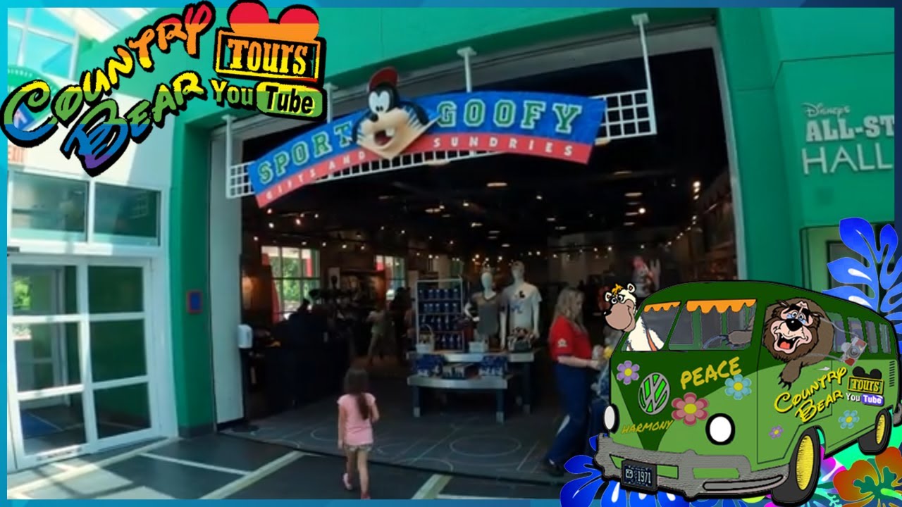 Disney's AllStar Sports Resort Sport Goofy Gift Shop Tour 2022