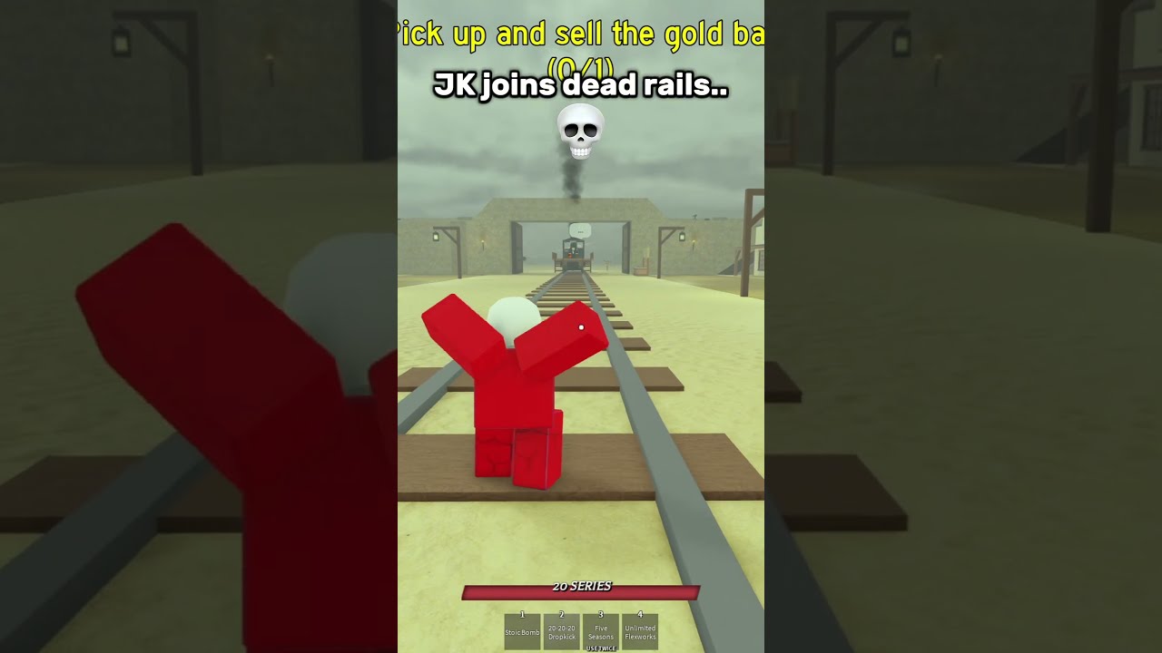 JK Joins DEAD RAILS The Strongest Battlegrounds Thestongestbattlegrounds Roblox Shorts