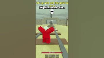 JK Joins DEAD RAILS! 💀💀 | The Strongest Battlegrounds | #thestongestbattlegrounds #roblox #shorts