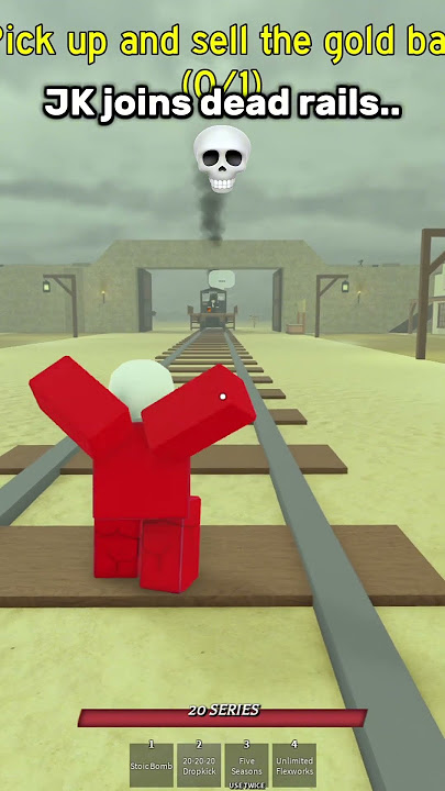 JK Joins DEAD RAILS! 💀💀 | The Strongest Battlegrounds | #thestongestbattlegrounds #roblox #shorts
