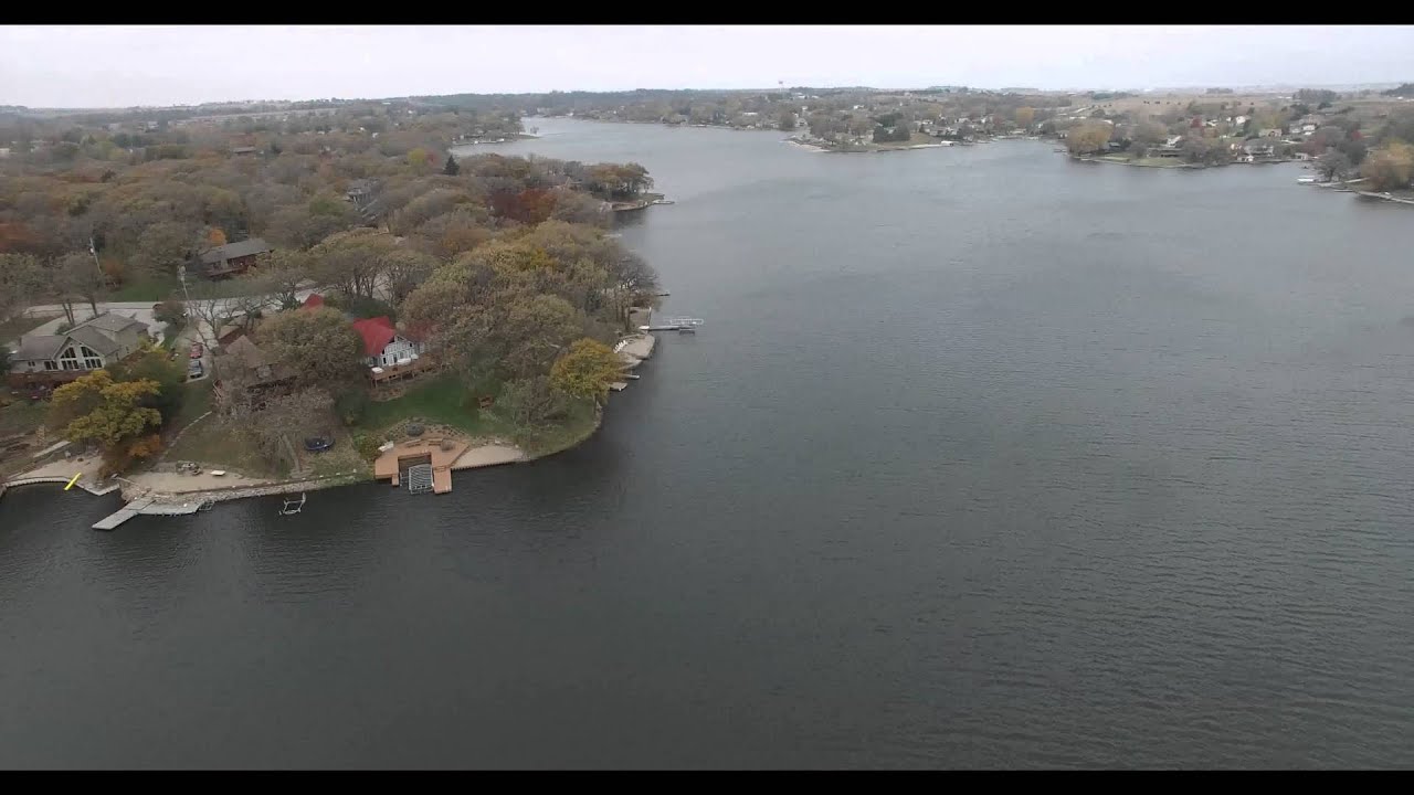 Beaver Lake flyover aerial view with a drone YouTube