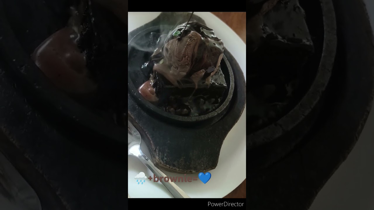 sizzling brownie 😋