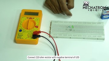 Mechatron Robotics | Chapter 2.3 | How to check current / ampere using a multimeter