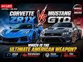 Corvette ZR1X VS Mustang GTD - The Ultimate America Weapon?
