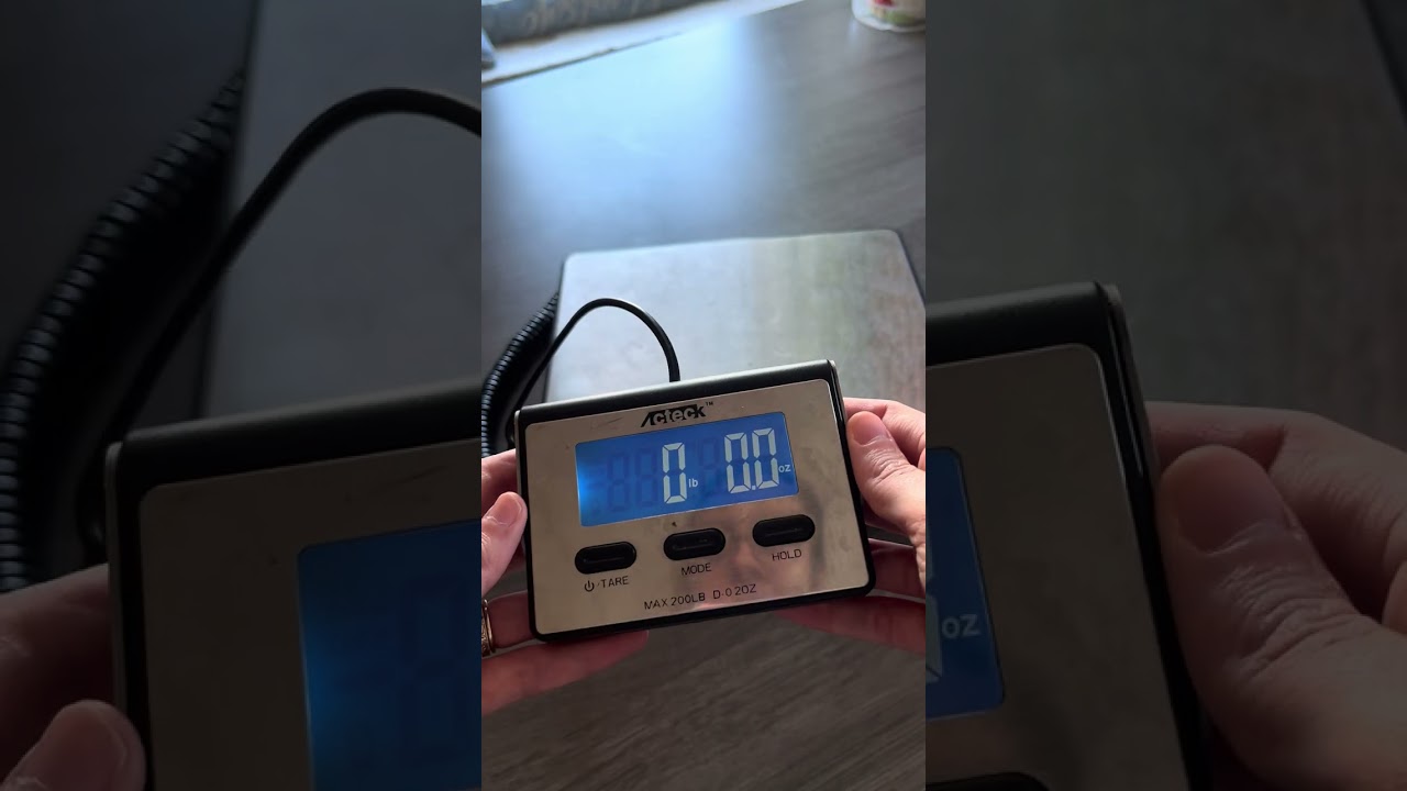 Actek 150LB Scale Extended Display Digital Shipping Postal Scale Review! Link in description!