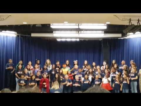 Melillo Middle School 5th choir Oct 18, 2023 a