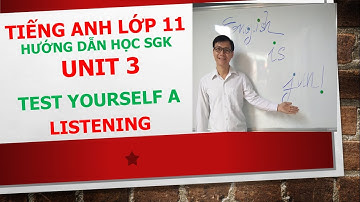 Tiếng Anh lớp 11 (Học SGK) - Unit 3 - Test yourself A - Listening