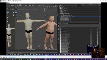 Shape Key Transfer to different size character blender