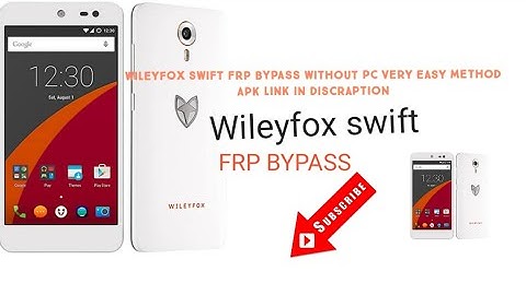 Wileyfox swift Frp BYPASS without PC and OTG