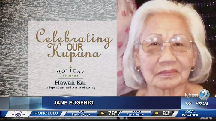 Celebrating Our Kupuna: Jane Eugenio
