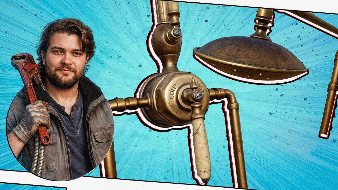 Викторианский душ. Blender, Substance #2