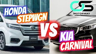 Honda StepWGN vs Kia Carnival #motorway #motorwayvl #моторвей #stepwgn #carnival #honda #kia #авто
