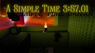 Tower of A Simple Time [Day 1 WR] Speedrun | EToH