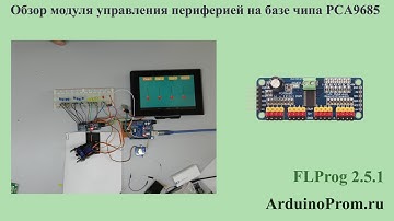 Обзор модуля управления периферией на базе чипа PCA9685