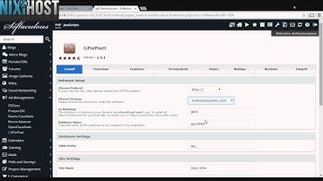 Installing GPixPixel with Softaculous in cPanel