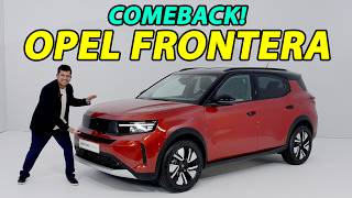 The Opel / Vauxhall Frontera is back and replaces the Crossland! REVIEW
