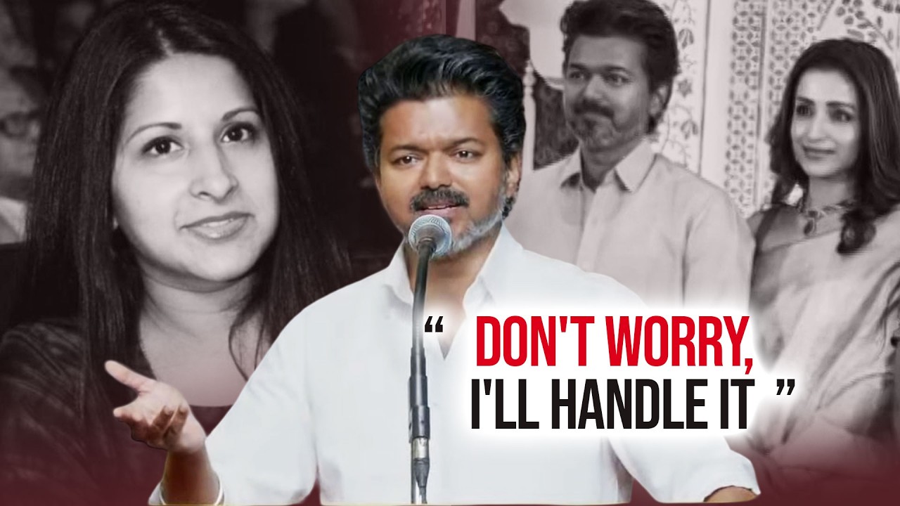 TVK Vijay Reacts On Trisha & Sangeetha Controversy 🔥