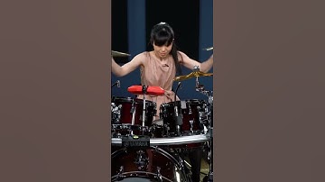 Thumbnail of Polite drummer rudely shows off #shorts