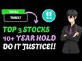TRIPLE THREAT: TOP 3 STOCKS TO BUY FOR LONG TERM PORTFOLIO GAINS!