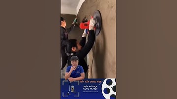 Xoa vữa trát tường cầm tay #xaydung #thoxay