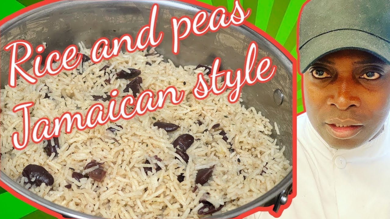 Jamaican Rice Peas Sunday Dinner Rice and peas | Chef Ricardo Cooking   ￼