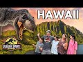 Hawaii vlog day 3  jurassic park adventure tour at kualoa ranch  oahu hawaii