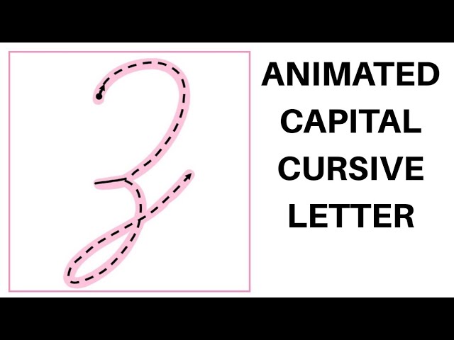 Cursive writing capital Z animation for Beginners #26 | Capital letters कैसे लिखना सिखाएं | class=