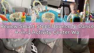 Review Smart Steps Bounce N' Dance 4-in-1 Activity Center Walker, Harmony Fun