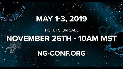 ng-conf 2019 Trailer
