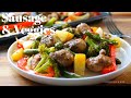 Mouthwatering Sheet Pan Sausage and Veggie Recipe - A Flavor Explosion!