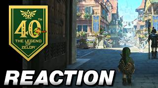 WHY DOES LINK LOOK LIKE THAT - The Legend of Zelda 40th Anniversary Direct REACTION 9.8.2026