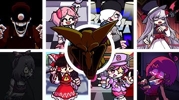 Left Unchecked V2 But Every Turn a Different Cover Is Used 🎵 (FNF Hypno