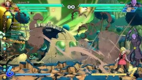 Android 18 + piccolo corner combo