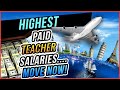 Top 10 countries with highest paid teacher salaries  teach abroad