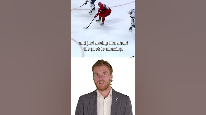 McDavid & Bedard pick the best shooter in the NHL 🎯👀