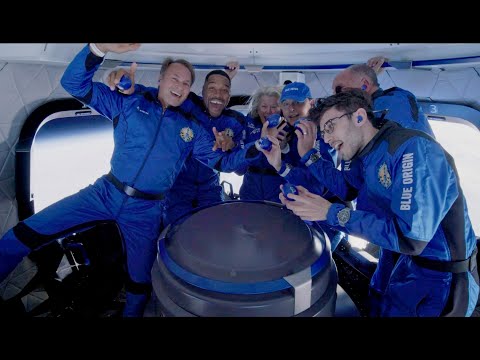 Blue Origin NS-19 Inside Capsule Experience!