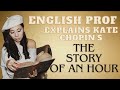 English professor explains kate chopins the story of an hour analysis with subtitles icse 