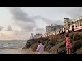 Galle Face at Colombo. Sunset.