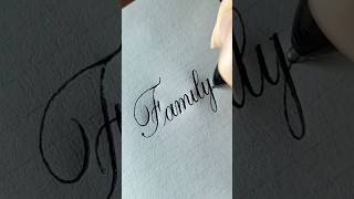 Family #calligraphy #handwriting #shortvideo #trending #satisfying #shorts #short #family Family #calligraphy #handwriting #shortvideo #trending #satisfying #shorts #short #family