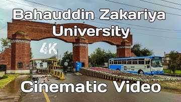 Life  at  BZU | Bahauddin Zakariya University | BZU Cinematic Video in【4K】|