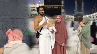 our first UMRAH as a family | silent vlog | Loumed