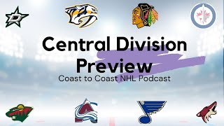 NHL SEASON PREVIEW - CENTRAL DIVISION (2021)