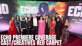#MarvelStudios Echo Red Carpet Coverage with Cast/Creatives Interviews #NowStreaming #ChoctawNation